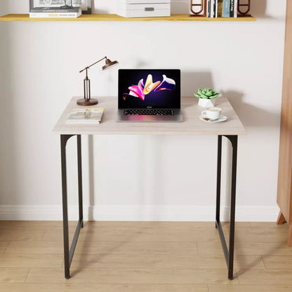 Computer Desk Office Metal Frame Modern 32"W Space Saving Desk