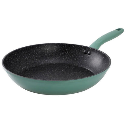 Nonstick Aluminum Frying Pan Soft-Touch Handle 12in Skillet