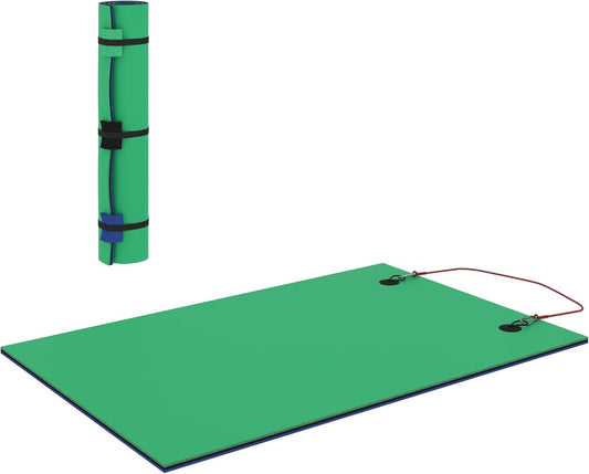 Lily Pad Floating Mat 3-Layer Tear-Resistant XPE Foam Mat-Green