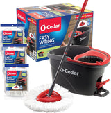 O-Cedar Easy Mop & Bucket Floor Cleaning System W/3 Extra Refills
