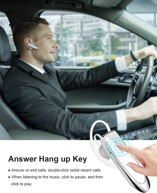 Bluetooth Headset Two Device Connection Handsfree Headset