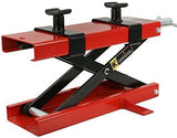 Motorcycle Center Scissor Lift Jack Bikes ATVs Scooter Crank