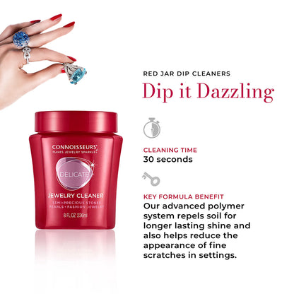 Delicate Jewelry Cleaner Pearls Sensitive Stones Liquid Cleaner