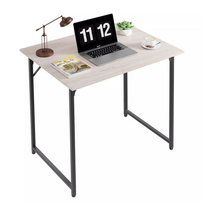 Computer Desk Office Metal Frame Modern 32"W Space Saving Desk