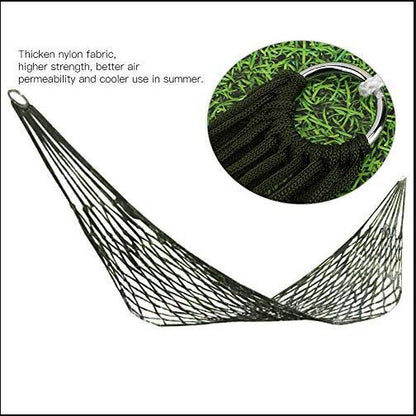 Hammock Meshy Rope Sleeping Net Bed Hiking Simple Nylon Hammock