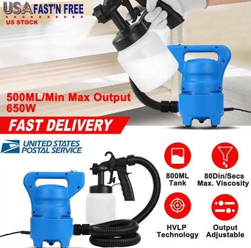 PaintMax Paint Spray Painter 650W Oil Primer Water Paint Machine