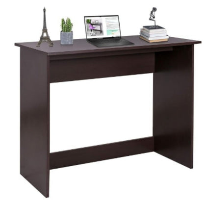 Computer Desk Work Study Office 36"W Writing Desk, Dark Walnut