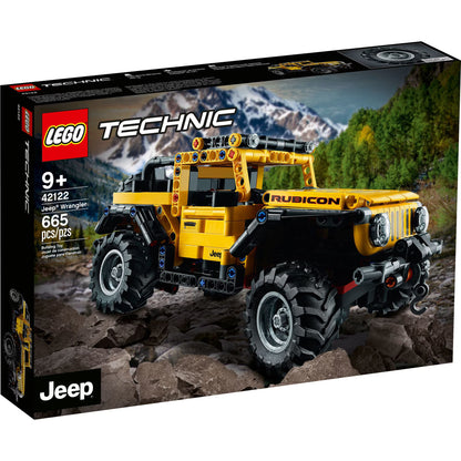 LEGO Building Kit Technic Jeep Wrangler Toy Model Off Roader Set