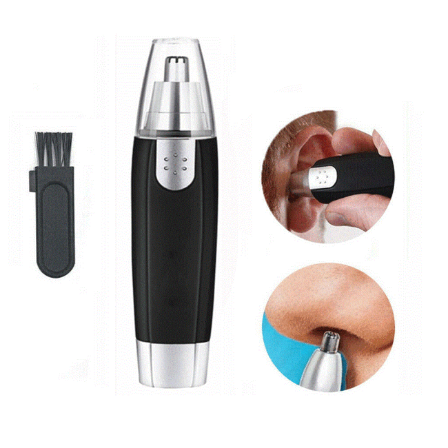Electric Nose Ear Hair Trimmer Eyebrow Shaver Clipper Groomer