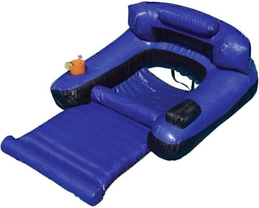Swimline Swimming Pool Fabric Inflatable Floating Lounger