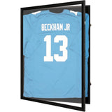 Large Frame Display Case Baseball Soccer Hockey Shirt Case, Black
