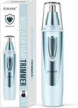 Ear Nose Hair Trimmer Dual Edge Blades Facial Hair Clipper