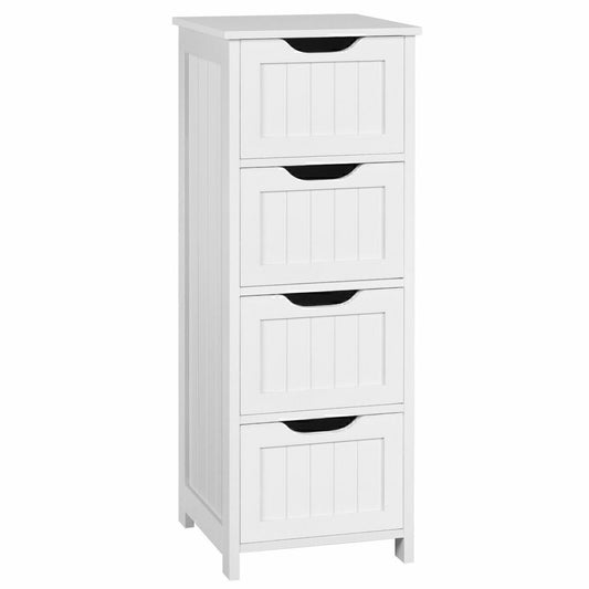 Wooden 4 Drawer Dresser Bedroom Chest Clothes Organizer Storage