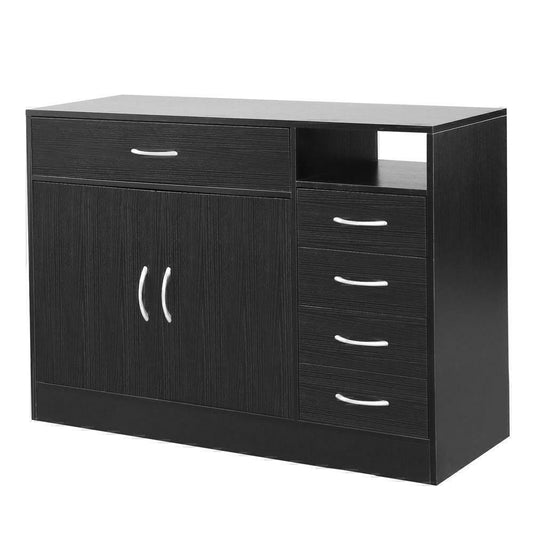Cabinet 5 Drawers Salon Styling Organizer Storage Beauty Cupboard