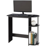 Computer Desk Built-in Shelves Teens Home Offices Workspace Table Desk