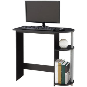 Computer Desk Built-in Shelves Teens Home Offices Workspace Table Desk