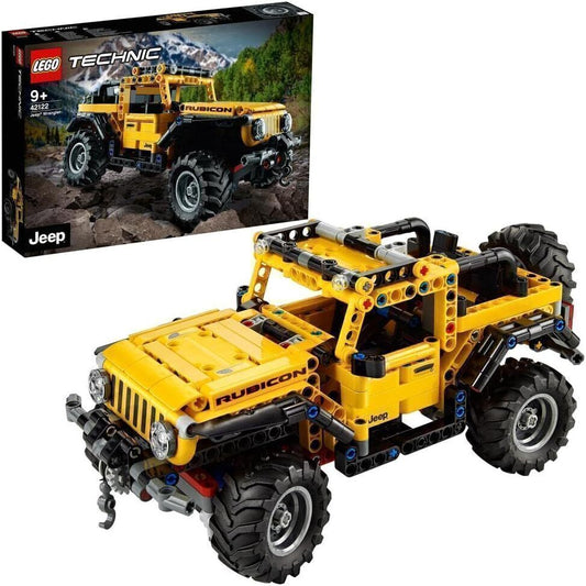 LEGO Building Kit Technic Jeep Wrangler Toy Model Off Roader Set