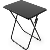 Foldable X-Shaped Steel TV Tray Table Eat Computer Bed Sofa End Table