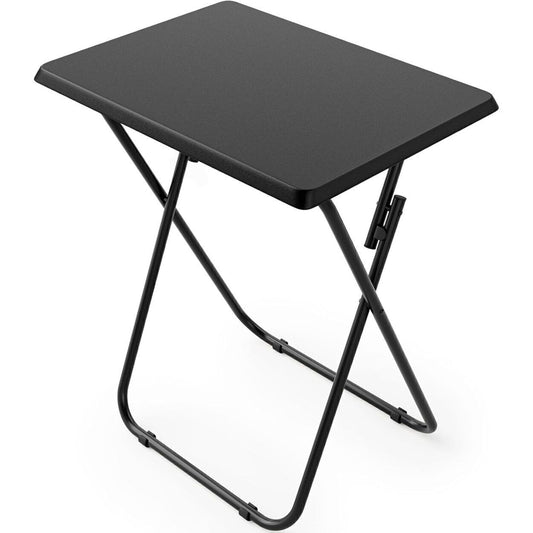 Foldable X-Shaped Steel TV Tray Table Eat Computer Bed Sofa End Table