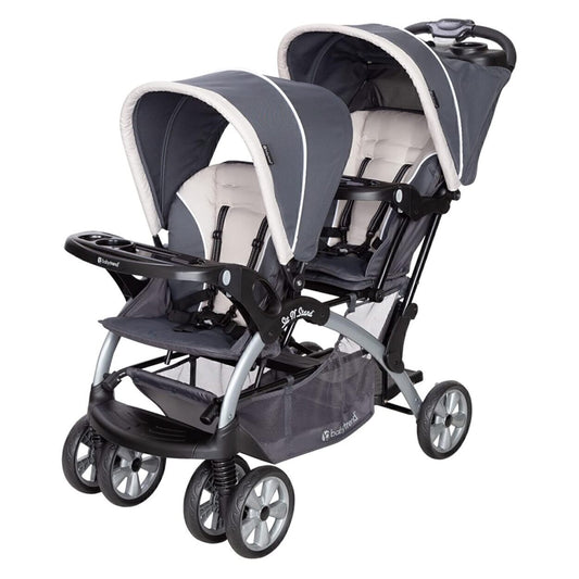 Baby Trend Stroller Convertible Double Sit Stroller, Magnolia