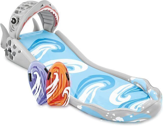 Surf 'N Slide Inflatable Backyard Splash Play Center Shark Water Slide