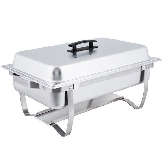 Chafer Buffet Folding Frame Chafer Stainless Steel Capacity 8 Qt.