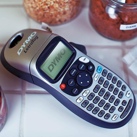 DYMO LetraTag 100H Handheld Label Maker with 3 Bonus Labeling Tapes