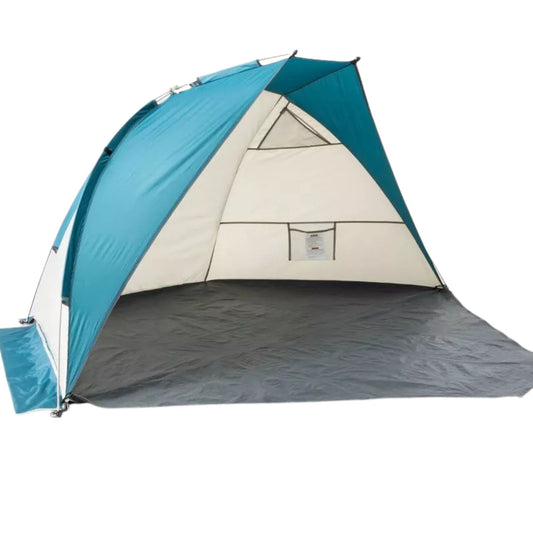 Shelter Tent Shade 1-2 Person Portable Beach Sun Canopy, Blue
