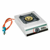 Single Portable Propane Gas Stove Burner BBQ Camping With Regulator