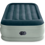 Air Mattress Inflatable Twin Mid-Rise Airbed W/Internal Pump