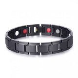 Bracelet Therapeutic Energy Healing Magnetic Bracelet, Black