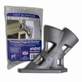 Aluminum Flagpole Bracket 1-inch Pole 2-Position Pole Mounting