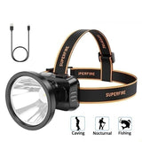 Powerful Headlamp With 4-Lighting Modes and Long-Distance Performance