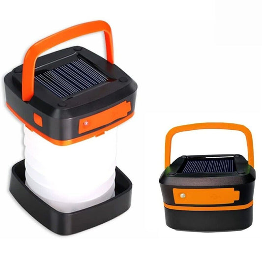 Solar Lantern Camping Light USB Recharge Power Outage LED Lantern