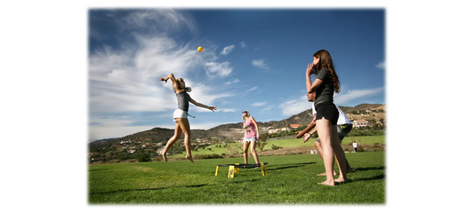 Spikeball Combo Outdoor Challenging 2-player Team Game Set