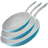 Nonstick Pan Set Cookware Fry Pan 3-Piece Set, 8â ,10â & 12"