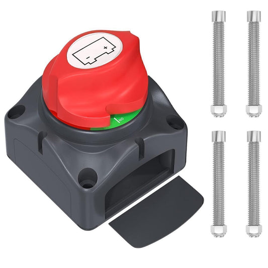 Battery Disconnect Switch 12V-48V Car Boat Battery Cut Off Switch