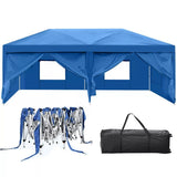 Pop Up Canopy Tent 6 Side Walls Instant Shade Tent, 10x20ft