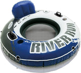 Intex Inflatable Single Person Tube W/Backrest Cupholder Raft