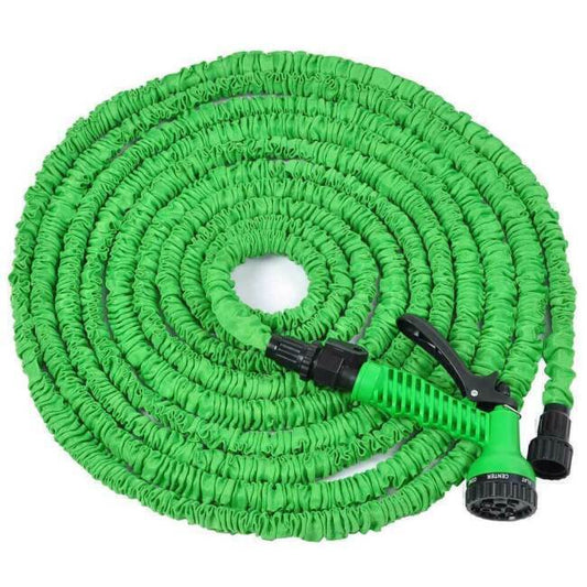 Expandable 100 Feet Flexible Garden Outdoor Water Spray Nozzle Hose