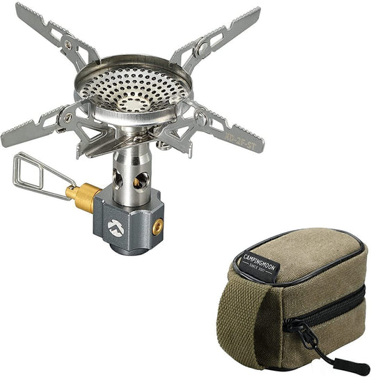 Camping Stove Compact Foldable Micro Regulator 4-Flex Camping Stove