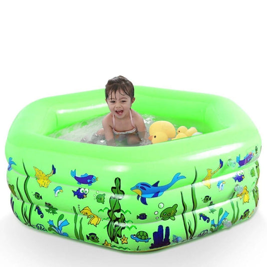 Inflatable Swimming Pool Kids Bathing Tub Outdoor Home Paddling Pool