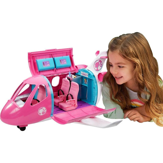 Barbie Dreamplane Transforming Playset W/Over 15 Pieces, Age 3+