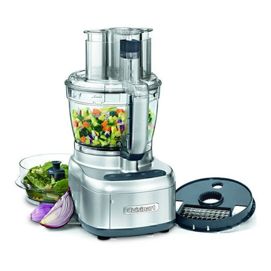 Cuisinart FP13DSV Elemental 13 Cup Food Processor & Dicing Kit, Silver