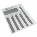 Silverware Drawer Organizer Tray Flatware Utensil Knife Dividers