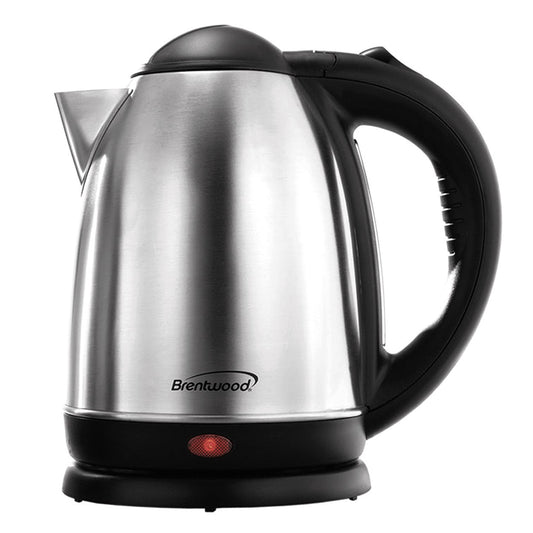 Brentwood 1.7 L Stainless Steel Electric Cordless Tea Kettle