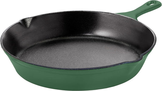 Pre-Seasoned Saute Fry Cast Iron Skillet Safe Grill 8-inch Pan