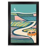 Sturdy Frame Plastic Beveled Wide Black Poster & Wall Frame (24"x36")