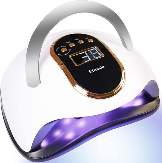 Gel Nail Dryer Lamp UV LED Smart Sensor LCD Display Drying Nail