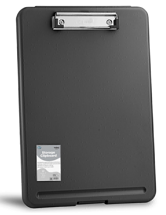 Multipurpose Clipboard Plastic Storage Case Office Nursing Letter Size